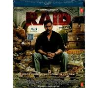 Raid - Ajay Devgan,Ileana D'Cruz - Nuovo Bollywood Blu-Ray - Inglese Sottotitoli