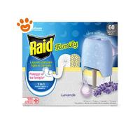 Raid Emanatore Elettrico Antizanzare Family Lavanda (Diffusore +Ricarica) - Raid Emanatore Elettrico Antizanzare Family Lavanda (Diffusore +Ricarica) - Confezione Da 1 Kit