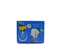 2 Conf. Raid Diffusore + Ricarica 30 Notti Anti-Zanzare Insetti Azione Rapida