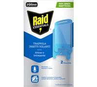 Raid Essentials 2 Ricariche Trappola Insetti Volanti Senza Insetticida