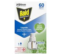 Raid Essentials Liquido Elettrico Antizanzare, Inodore, 1 Ricarica da 36ml