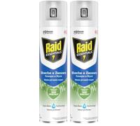 Raid Essentials Mosche e Zanzare, ingrediente attivo vegetale, 1 bombola da 400 ml (Confezione da 2)