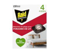 Raid Essentials® Rilevatore e trappola per cimici - senza insetticidi - 4 unità