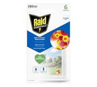 Raid Essentials Trappola Adesiva per Mosche e Moscerini, 6 Sticker da Finestra, Design Floreale, Senza Insetticidi, Efficace fino a 6 Mesi (2, Unità)