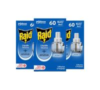 Raid Liquido Elettrico tripla ricarica efficace contro Zanzare Tigre e Zanzare