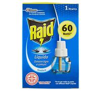 2 pezzi Raid Classico Ricarica Liquida per Diffusore per Zanzare Tigre e Comuni