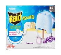 Raid Liquido Zanzare Tigri e Comuni con Ricarica, Lavanda, 60 Notti, 36ml