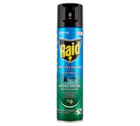 2 Pezzi Raid Spray Eucalipto Mosche e Zanzare Insetticida Azione Rapida 400ml