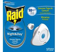 RAID NIGHT&DAY ZANZARE 1 RICARICA