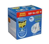 RAID NIGHT&DAY ZANZARE TIGRE E COMUNI DIFFUSORE + 1 RICARICA- - diffusore + 1...