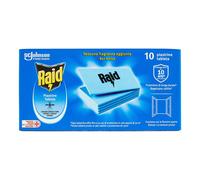 Raid Piastrine Antizanzare 10 pezzi - Repellente zanzare