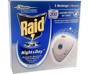 Raid ricarica per diffusore Insetticida Night & Day 10 giorni