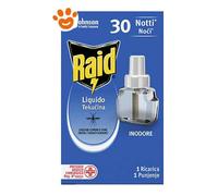 Raid Ricarica per Emanatore Elettrico Antizanzare Inodore (30 notti) - Raid Ricarica per Emanatore Elettrico Antizanzare Inodore (30 notti) - Confezione Da 1 Pezzo