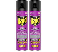 Raid Spray Multinsetto, Insetticida Spray, 1 Confezione da 800 ml Pack of 2