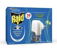 RAID Vaporizzatore Elettrico Liq.Antizanz.30 Notti+Ricarica