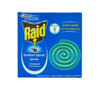 Raid Zampironi Spirali Insetticida Anti Zanzare Conf 6 da 10pz (60pz)