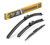 Raidbee® 26"+14" Windshield Wiper Blades with 10" Rear Wiper Blade Automotive Replacement Set for Chevy Trax 2013 2014 2015 2016 2017 2018 2019 2020 2021 2022 2023 - Genuine OEM Quality (Set of 3)