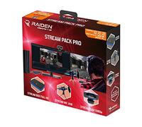 Raiden - Pacchetto di Accessori per Giocatori e Giovani Giocatori in Streaming, Scatola di acquisizione Video Full HD, Microfono, Telecamera HD - PS4, PS5, Xbox x-Serie, Switch, PC, Xbox Uno.