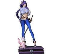 Raiden Shogun Cartoon Game PVC Action Figure Statues Model Daily Clothes Anime Character Collection Topper Decoration 12.2''