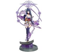 Raiden Shogun Thunder Silence Characters Figure Decor Lighting Action Figure Statue Ornament Collection Figurine Model Gift 11.8"
