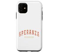 Raiders of Speranza Varsity Camping Nature Video Game Gift Custodia per iPhone 11