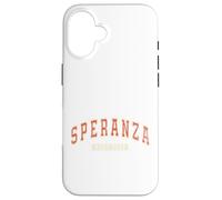 Raiders of Speranza Varsity Camping Nature Video Game Gift Custodia per iPhone 16