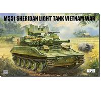 Rye Field Modello 1/35 M551 Luce Serbatoio Sheridan Vietnam Guerra Modello Kit