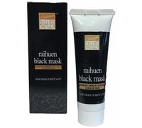 Natur-Farma RAIHUEN BLACK MASK MASCHERA VELO NERA AL CARBONE E OLIO NEEM PER LA PULIZIA DEL VISO 50 ML
