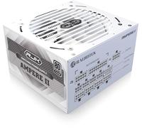 RAIJINTEK Ampere, alimentatore II 1200 W, 80 Plus Platino, ATX 3.1, completamente modulare, PCIe 5.1 12 V-2 x 6, design compatto, 10 anni di garanzia - Bianco