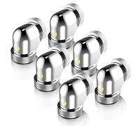 Raijintek Anschluss PELIAS D140906, 14 mm, Adattatore 90 Gradi, Confezione da 6, Colore Argento