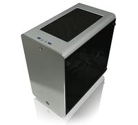 RAIJINTEK Case Thetis Midi Tower ATX Micro-ATX mini-ITX Colore Argento (con Finestra Laterale Trasparente)