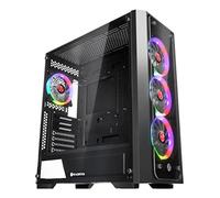 Case RAIJINTEK PONOS TG4 Tower Tempered Glass Nero