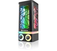 Raijintek compatible ANTILA PURE R100B Ausgleichsbehälter, 172,5mm, ARGB - schwarz