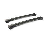 Rail Black, coppia barre portatutto in alluminio 97 cm