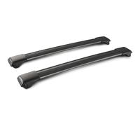 Rail Black Mixed, coppia barre portatutto in alluminio - 73+79 cm