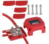 Rail collettivo marino | 48v Minus Connection Block | per veicoli a motore per sistemi, elettricisti, tecnici, do -tyoursons, data center, binario di alimentazione del veicolo e