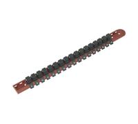 Rail Di Ritenzione Per Chiavi Sealey Con 17 Clip 1/2"Sq Drive AK1217