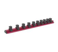 Rail Di Ritenzione Per Chiavi Sealey Magnetico 1/2" Sq Drive 10 Clip AK27084