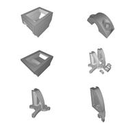 Rail Kit for Prusa 3D Printer Y-Axis Upgrade Modification Enhancement