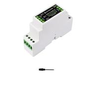 Rail-Mount RS232 To RS485 Convertitore (D), Active Digital Isolated Asynchronous Bidirectional Converter RS485 to RS232 1,2 km di distanza di trasmissione 600 W Lightning & Anti Urge con indicatore