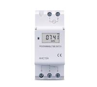 Rail Settimanale 7 Giorni Programmabile Digitale TIME SWITCH Relè di Controllo del Timer AC 220V 230V 12V 24V 48V 16A 1 Pz(15A,24V AC DC)