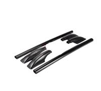 Rail Tetto Barra Portapacchi Decorativa In Lega Alluminio Per Auto Per Citroen Per C2 Per Citroen Per C4 Hatchback Portapacchi Barre(C 2 Black)