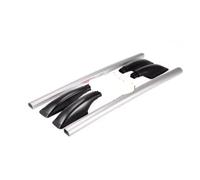 Rail Tetto Barra Portapacchi Decorativa In Lega Alluminio Per Auto Per Citroen Per C2 Per Citroen Per C4 Hatchback Portapacchi Barre(C 2 Silver)