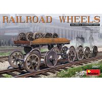 Railroad Wheels Diorama Buildings & Accessories 1:35 Plastic Model Kit MINIART