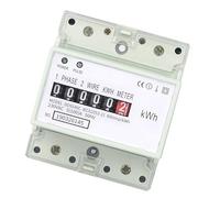 Rails Monofase Montano Misuratore Consumo Energia Per Un Preciso Monitoraggio Alimentazione A 230 V Negli Uffici Proprietari Case In Piccole Imprese