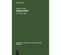 Raimo Anttila Analogy (Copertina rigida)