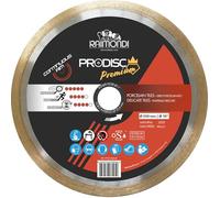 Raimondi 179CC250CAF Disco Diamantato a Corona Continua ad Alte Prestazioni Ideale per Gres Porcellanato e Piastralle in Ceramica Con Superfici Delicate Per Segatrice Da Banco Diametro Ø 250 mm