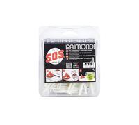 Raimondi RLS Levelling System SOS 130 Viti Basi Autolivellanti Per Sistema Livellante di Emergenza Per Piastrelle Con Spessore Altezza da 3 a 20 mm e Fuga da 1,5 a 5 mm
