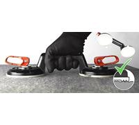 Raimondi Doppio Sifone Bianco per Strutturata Piastrelle 57 KG Portata