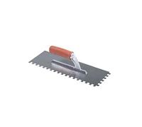 Frattone americano dentato 10x10 cm da 36x13 cm con impugnatura in gomma - Raimondi